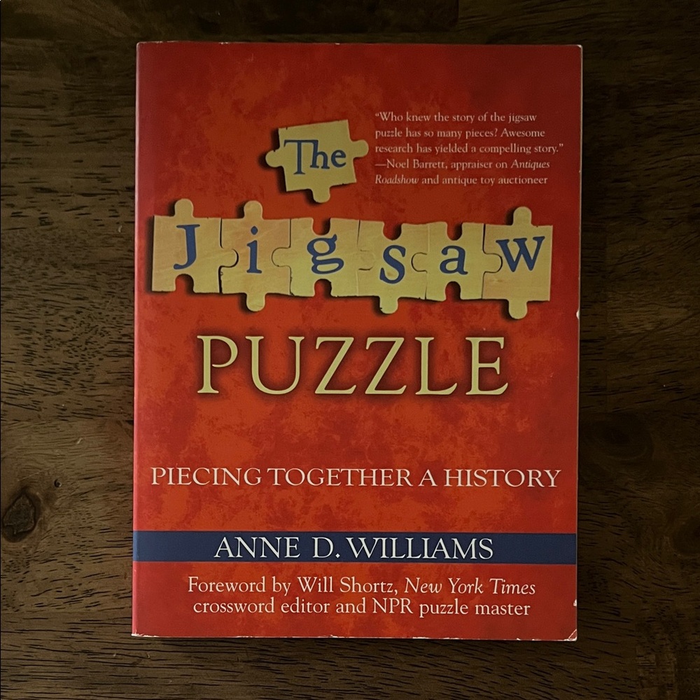 History book: The Jigsaw Puzzle: Piecing Together a History by Anne D. Williams